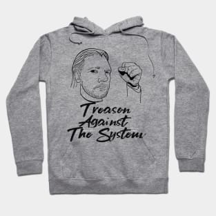 Julian Assange Treason Against The System Hoodie